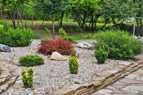 Rock Landscaping in Stillwater