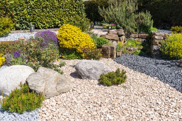 Decorative Gravel Installation in Stillwater