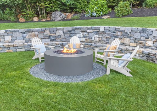 Fire Pit Landscaping in Stillwater