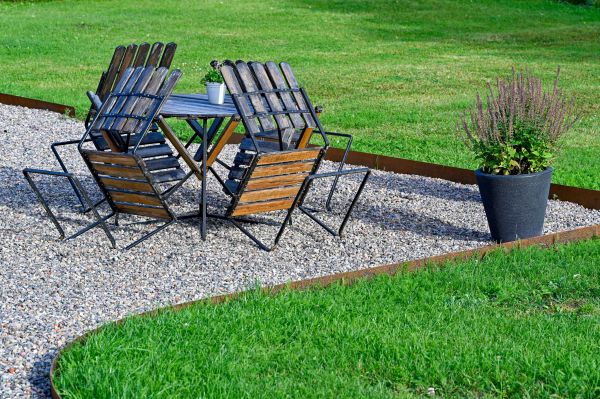 Metal Edging Installation in Stillwater