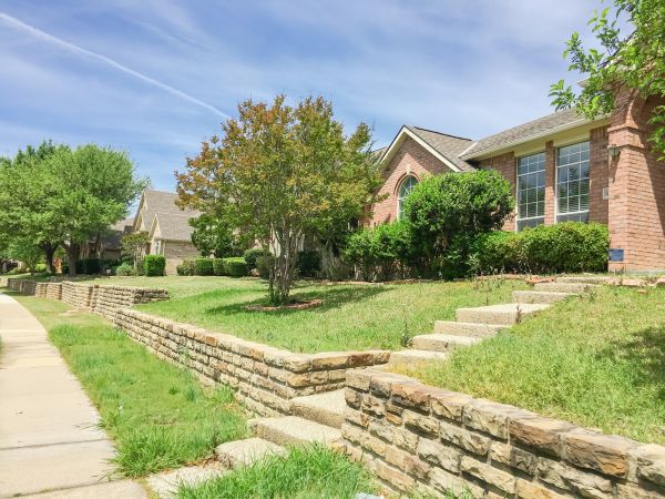 Sloped Yard Landscaping in Stillwater